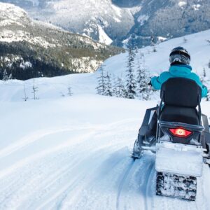 Fresh Tracks Snowmobile Tour – Beginner