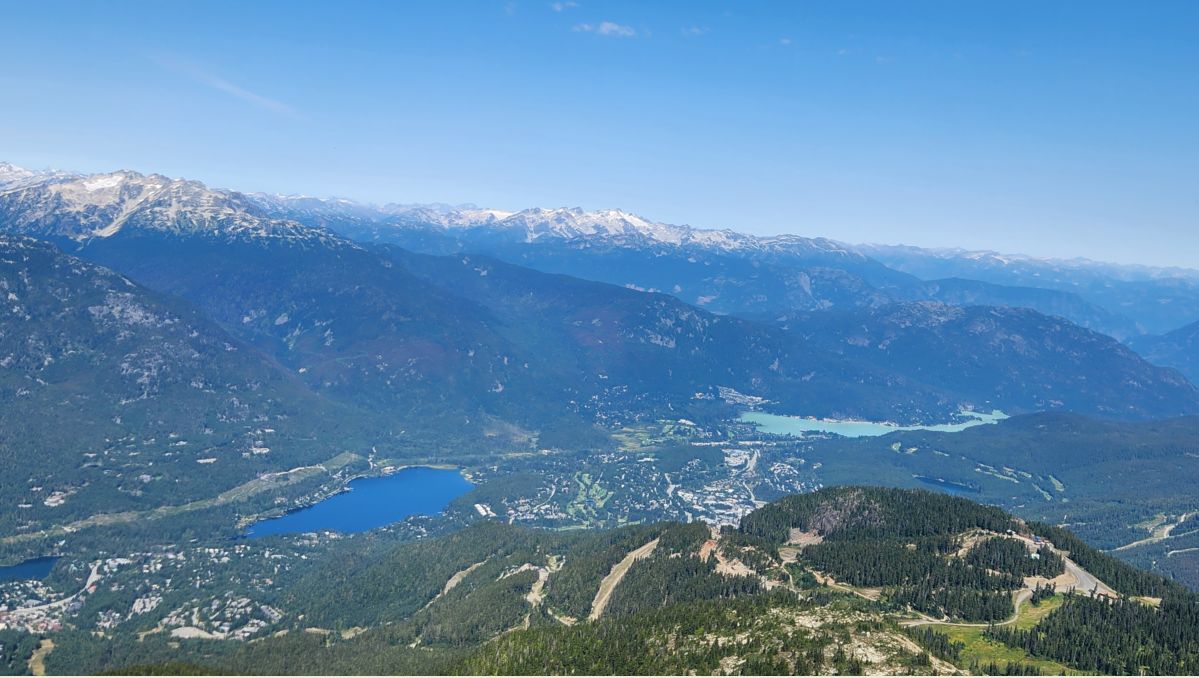 Whistler from above